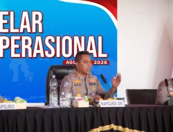 Gelar Operasional Agustus 2026, Polres OKI Perkuat Strategi Jaga Kamtibmas dan Tingkatkan Pelayanan Publik