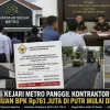 Ratusan Juta Kelebihan Bayar Proyek PUTR Metro, Kontraktor Dipanggil Kejari