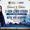 2 ASN Luwu Utara Wakili Sulsel di MTQ VIII Korpri Tingkat Nasional 2026