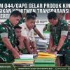 Korem 044/Gapo Gelar Produk Kinerja, Tegaskan Komitmen Transparansi dan Tertib Anggaran