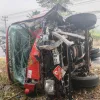 Tabrakan Ganda di Jalan Jenderal Sudirman Prabumulih, Tiga Penumpang Toyota Calya Tewas