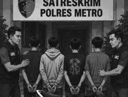 AKP Rizky: Tim URC Polres Metro Amankan 4 Pelaku Pencurian dengan Kekerasan