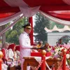 Danrem 043/Gatam Hadiri Upacara HUT Ke-81 RI Tingkat Provinsi Lampung, Teguhkan Komitmen TNI untuk Indonesia Berdaulat, Adil, dan Makmur