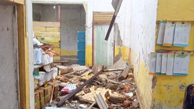 Angin Kencang Disertai Hujan Rusak Sejumlah Bangunan di Cot Girek, Tidak Ada Korban Jiwa