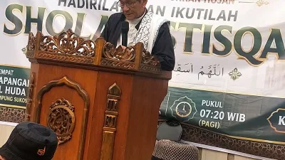 Kemarau Panjang, Warga Kampung sukosari Gelar Sholat Istisqa