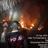 Tim Gabungan Posko Indralaya Padamkan Karhutla di Km 17 Tol Palem Raya