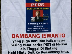 Nama Media Dicantumkan dalam Spanduk, Pimpinan Redaksi Berita Faktanews Siapkan Langkah Hukum