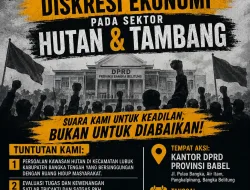 300 Massa ALMASTER Siap Kepung DPRD Babel: Hutan, Timah hingga Satgas Dipersoalkan