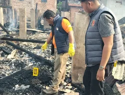 Kebakaran Dua Rumah Panggung di Prabumulih Hanguskan Tujuh Bedeng, Satu Warga Terluka