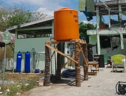 PTBA Salurkan Bantuan Instalasi Air Bersih Siap Minum untuk Korban Bencana di Manggarai Timur
