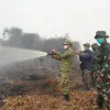 Berkat kerja keras dan kerjasama yang baik, Satgas Darat Dinilai BNPB Efektif Tangani Karhutla
