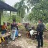 Tim Pencegahan Satgas Aman Nusa II Memberikan Himbauan dan Edukasi di Wilayah  Rawan Karhutla