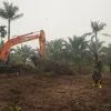 Minta Warga Buka Lahan Tanpa Membakar, Pangkogabwilhan I Berikan Bantuan Alat Berat