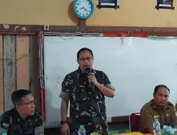 Mitigasi Karhutla, Satgas TNI Gandeng SMP N 1 Kayan Hilir