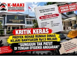Rehab Rumah Dinas Kejari Banyuasin Rp1,5 Miliar Dipertanyakan Aktivis Soroti Penggunaan APBD, Desak Kejati Sumsel Evaluasi