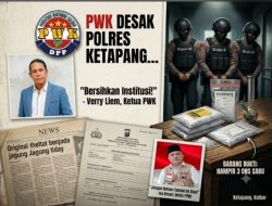 “Bersihkan Institusi!”: PWK Tantang Kapolres Baru Ketapang Bongkar Skandal Narkoba Oknum Polsek Manis Mata