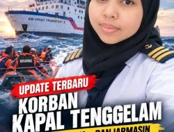 129 Korban KM Virgo Transport 8 Masih Dicari, Tim SAR Hadapi Laut Berat