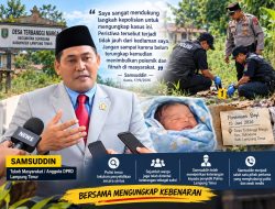 Siapa Pelaku Pembuang Bayi di Terbanggi Marga? Tokoh Masyarakat Minta Polisi Serius Mengusut