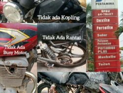Kurangnya Pengawasan Di SPBU Sukiman Terhadap Pengantri Motor