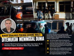 Budi Wahono (54) Penjaga Gedung Walet di Jalan Raden Intan Metro Ditemukan Tewas di Kamar Mandi