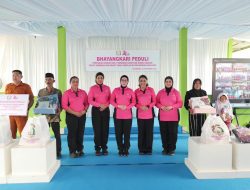 Dari Pulau Borang, Bhayangkari Perkuat Akses Kesehatan dan Ketahanan Sosial Warga Pesisir Sumsel