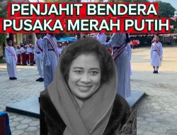 INILAH SOSOK ISTRI KE, 3 SOEKARNO PENJAHIT BENDERA PUSAKA MERAH PUTIH