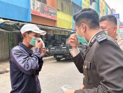 Polda Sumsel Salurkan 2.000 Masker di Palembang, Hadirkan Perlindungan Kesehatan bagi Warga