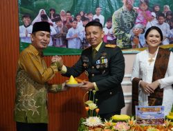 Tak Sekadar Upacara, HUT ke-81 TNI di Lampung Diisi Anjangsana ke Panti Asuhan