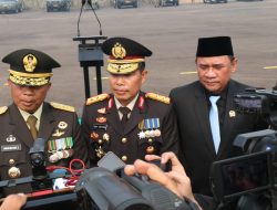 Hadiri Parade HUT ke-81 TNI, Kapolda Sumsel Tekankan Soliditas TNI-Polri