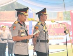 Pamit dengan Hangat, Sandi Nugroho Titipkan Semangat Pengabdian kepada Kapolda Sumsel yang Baru